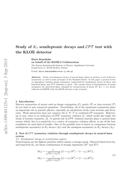 Study of KS Semileptonic Decays and CPT Test with the KLOE Detector