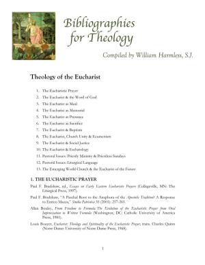 Theology of the Eucharist