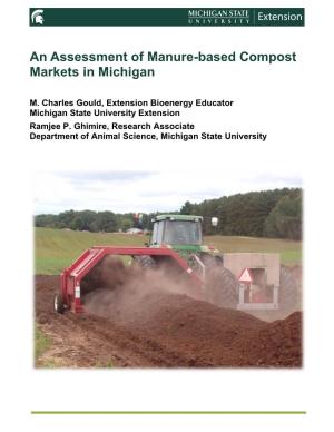 An Assessment of Manure-Based Compost Markets in Michigan