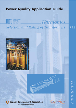 Selection and Rating of Transformers 3.5.2 Harmonics