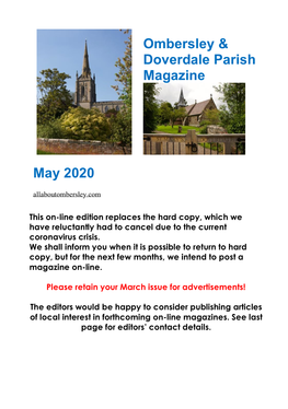 Ombersley & Doverdale Parish Magazine May 2020