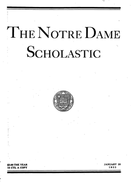 The Notre Dame Scholastic