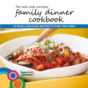 Family Dinner Cookbook