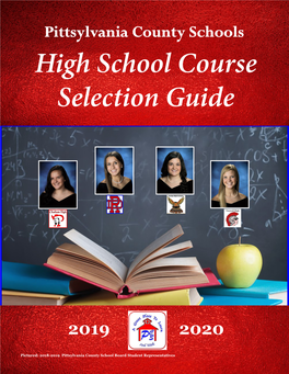 High School Course Selection Guide