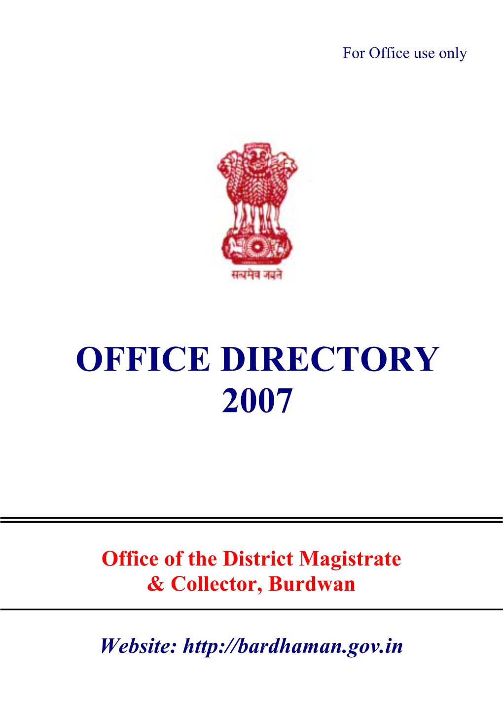 Office Directory 2007