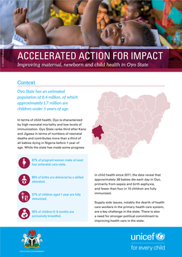Accelerated Action for Impact
