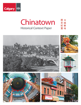 Chinatown Historical Context Paper
