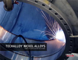 Techalloy Nickel Alloys Brochure