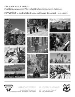 SAN JUAN PUBLIC LANDS Draft Land Management Plan + Draft Environmental Impact Statement