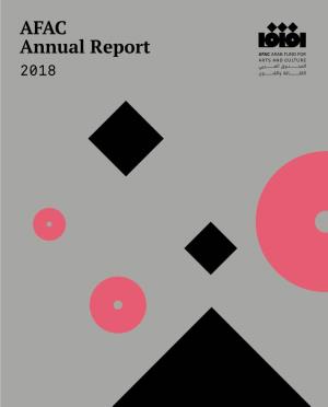AFAC Annual Report 2018