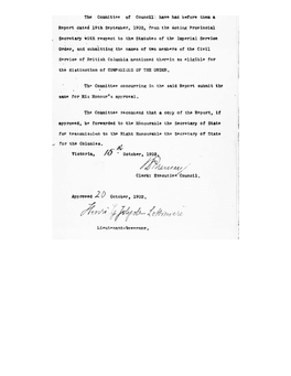 Order in Council 447/1902