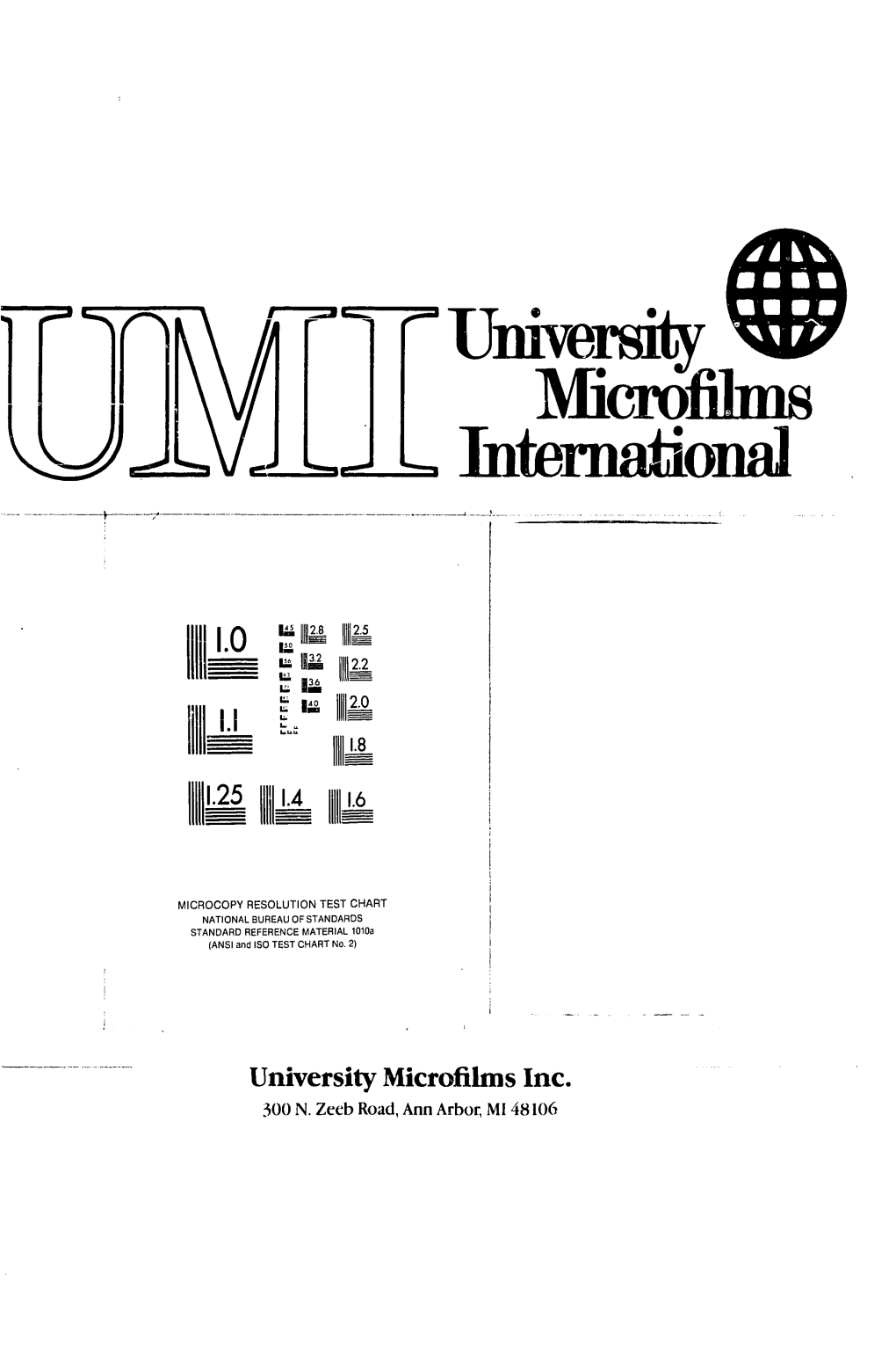 Uimersity Mcrofihns International