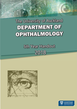 Ophthalmology-V-Handout-2018.Pdf