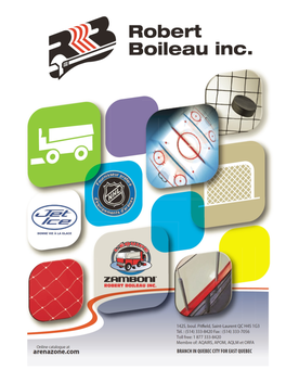 Catalog Pertaining to Ice Arena Facilities