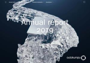Outokumpu Annual Report 2019