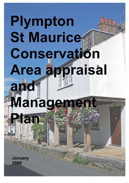 Plympton St Maurice Conservation Area Appraisal and Management Plan