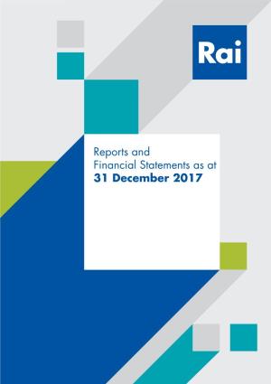 Reports and Financial Statements As at 31 December 2017