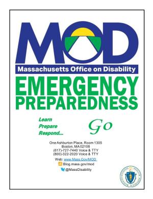 MOD Personal Emergency Preparedness Packet