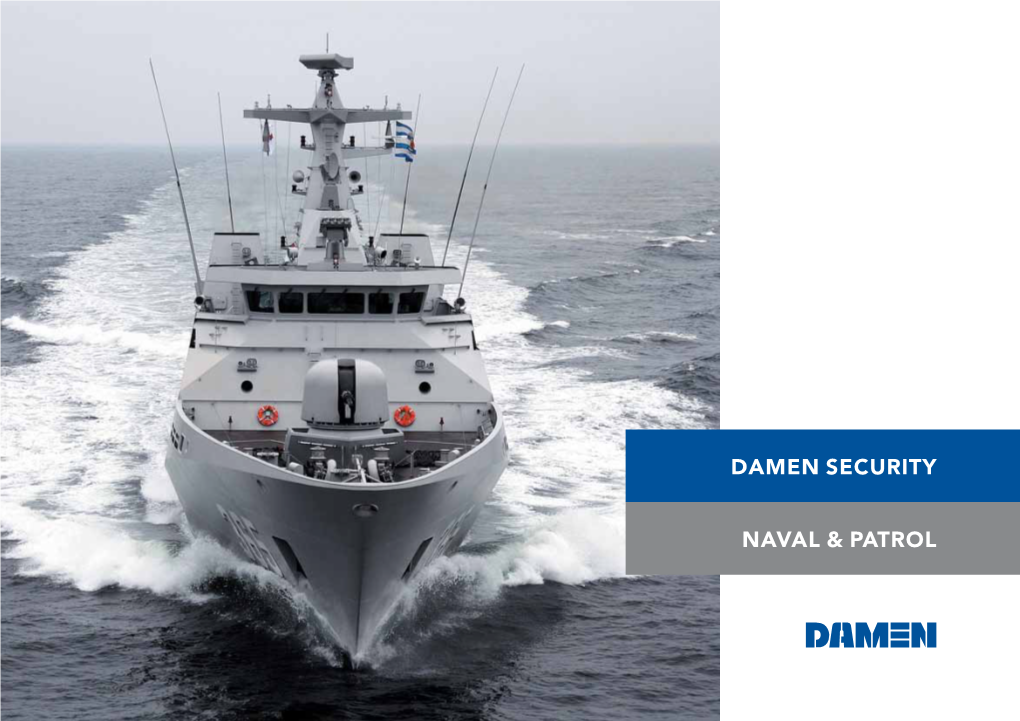 Naval & Patrol Damen Security