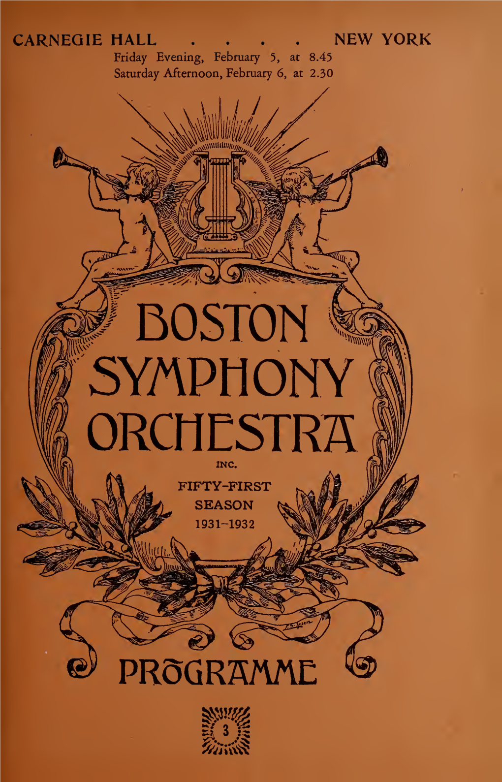 Boston Symphony Orchestra Concert Programs, Season 51,1931