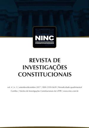 Revista De Investigações Constitucionais