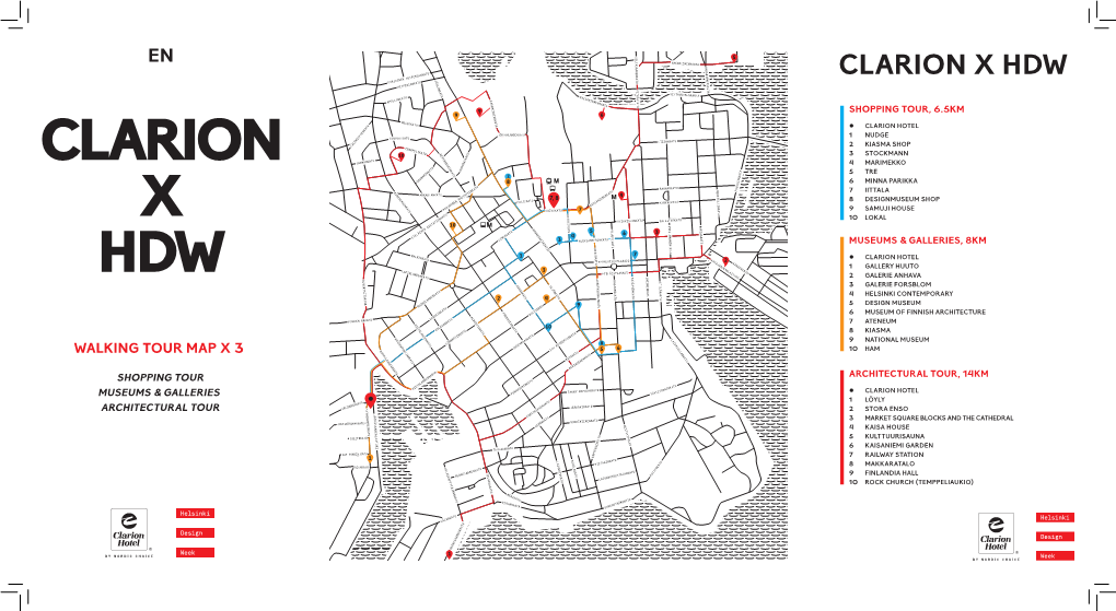 Clarion X Hdw Töölönkatu Pohjoinen Hesperiankatu Hesperiankatu