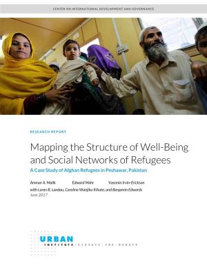 Mapping the Structure of Well-Being and Social Networks of Refugees a Case Study of Afghan Refugees in Peshawar, Pakistan