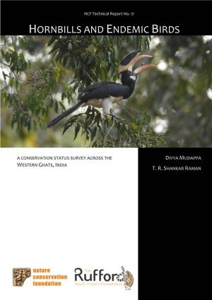Hornbills and Endemic Birds