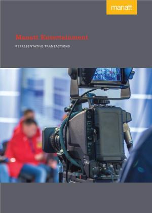 Manatt Entertainment Tombstone Brochure 2019 V3.Indd