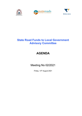 State Road Funds to Local Government Advisory Committee