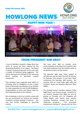 Howlong News Happy New Year !