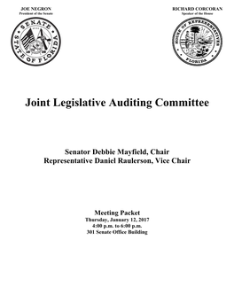 Joint Legislative Auditing Committee