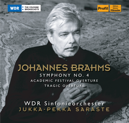 Johannes Brahms Symphony No