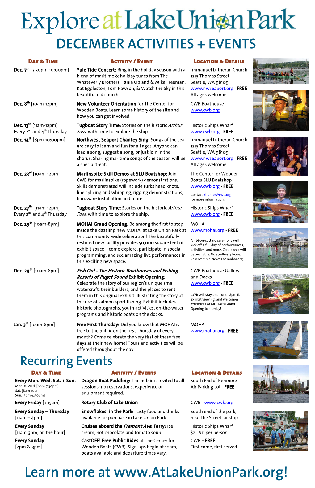 What's Going on in June at South Lake Union