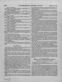 Congressional Record-House House Of