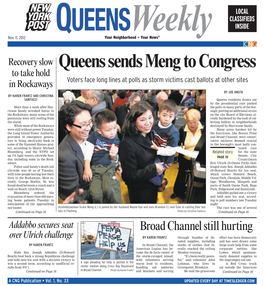 Queens Sends Meng to Congress