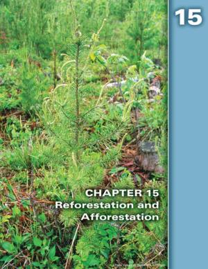 Chapter 15 – Reforestation and Afforestation