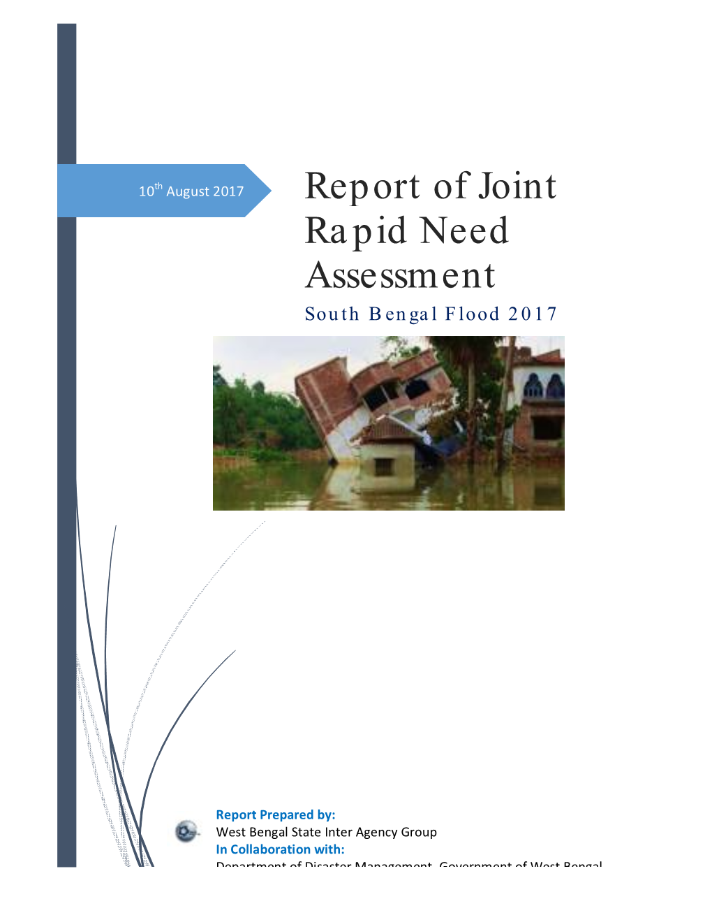 Report of Joint Rapid Need Assessment South Bengal Flood 2017