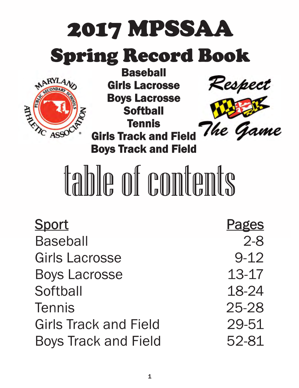 Spring Record Book Record Book