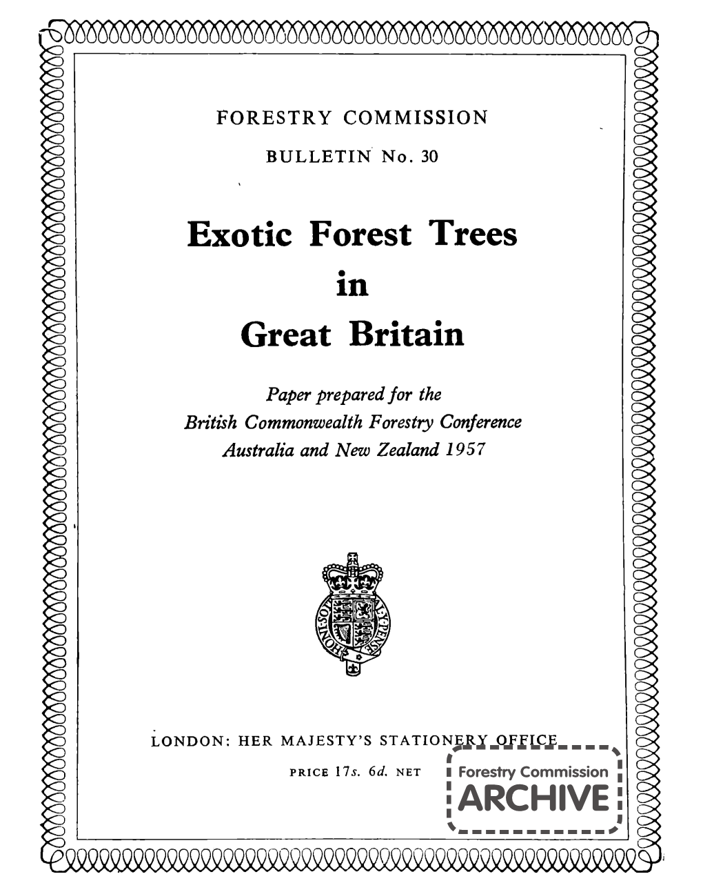 Exotic Forest Trees in Great Britain