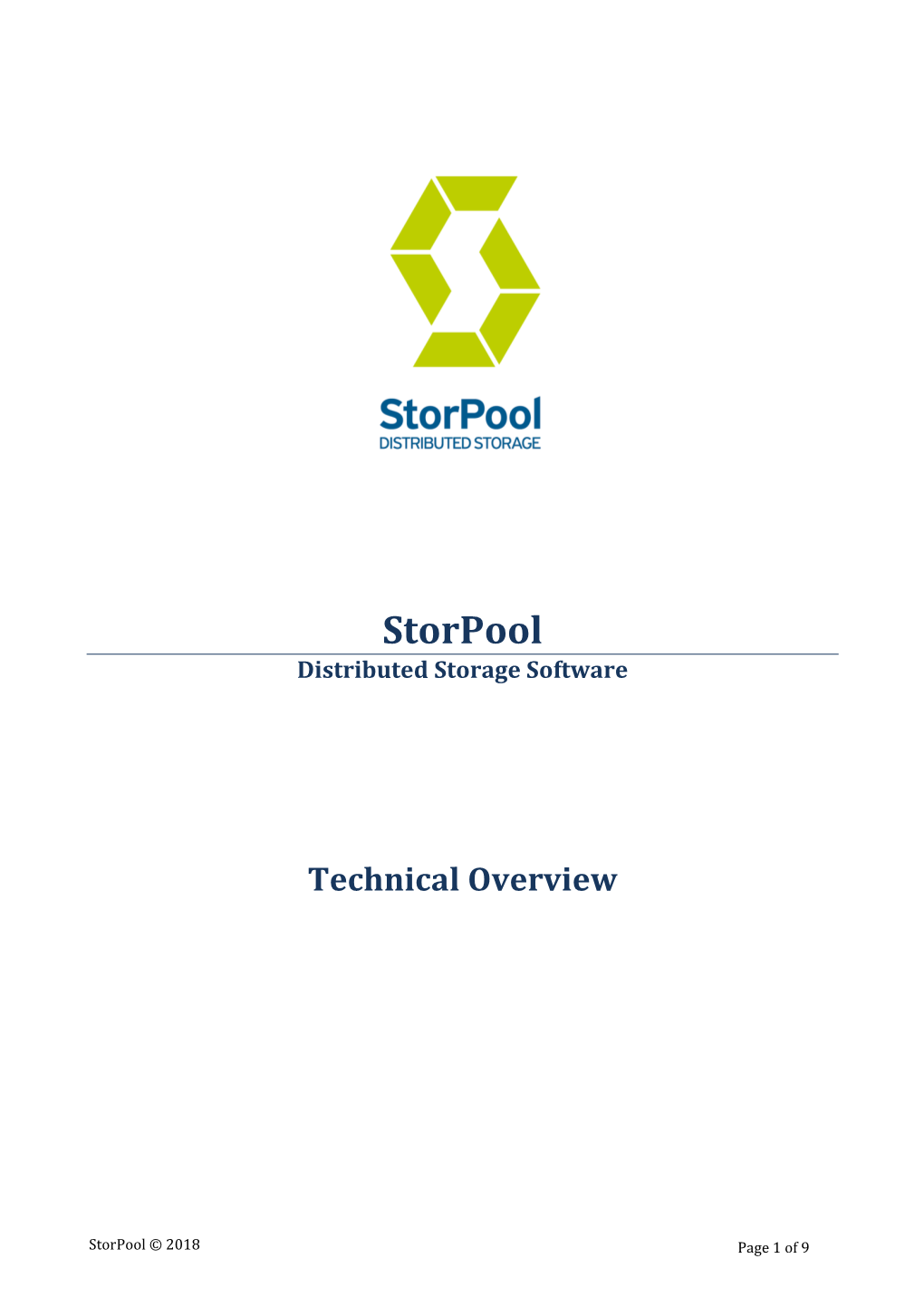 Storpool Technical Overview