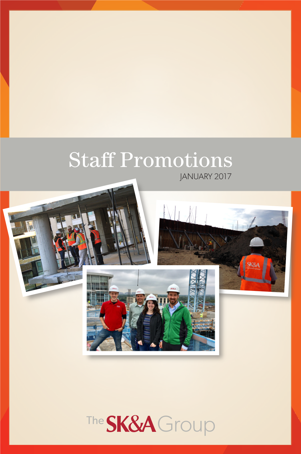 Staff Promotions JANUARY 2017 Tom Garman Sr