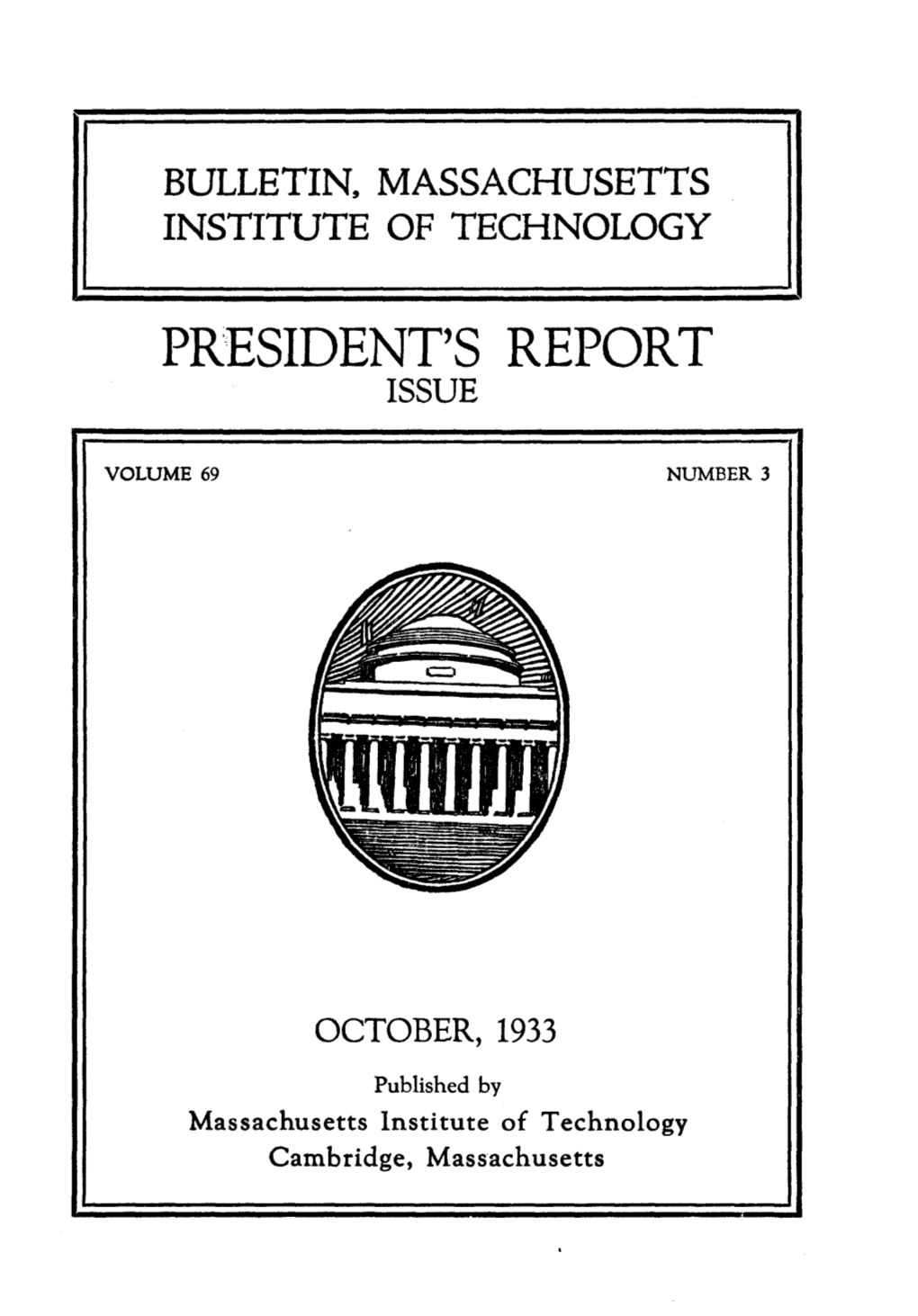 1933 Published by Massachusetts Institute of Technology Cambridge, Massachusetts .~L;R.·~~~7;?Rr~:.A.~A;Apr~L)Lru~R~Ll~J~-1X