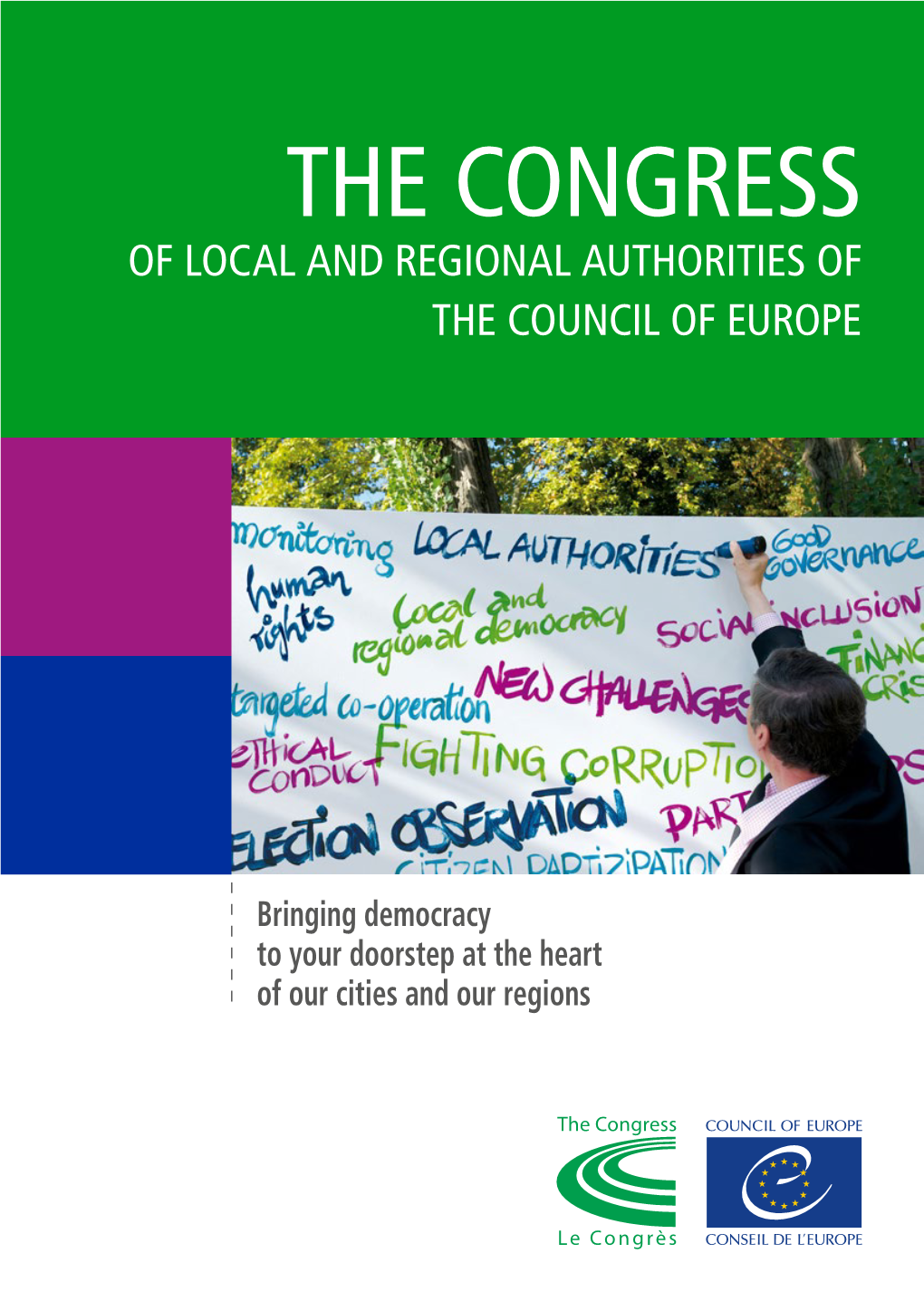 Leaflet on the Congress of Local and Regional Authorities