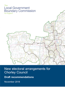 New Electoral Arrangements for Chorley Council
