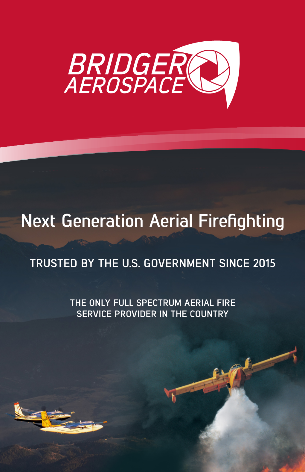 Next Generation Aerial Firefighting