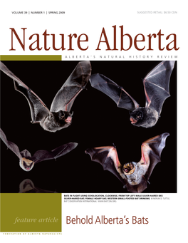 Nature Alberta Magazine Spring 2009