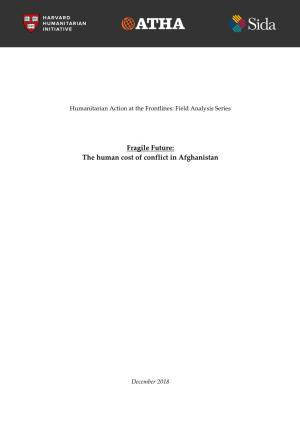 Fragile Future: the Human Cost of Conflict in Afghanistan