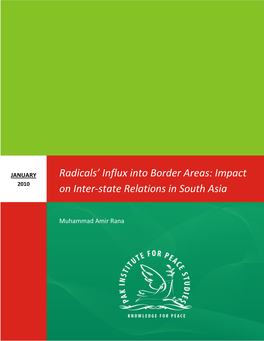 Impact on Inter-State Relations in South Asia