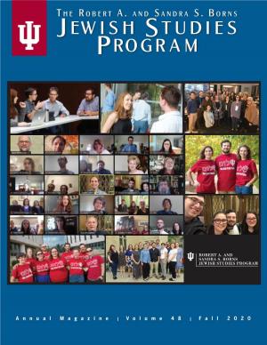 2020 Jewish Studies Program Magazine